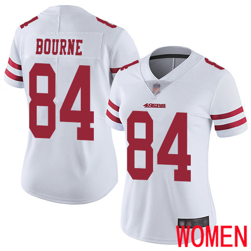 San Francisco 49ers Limited White Women Kendrick Bourne Road NFL Jersey #84 Vapor Untouchable